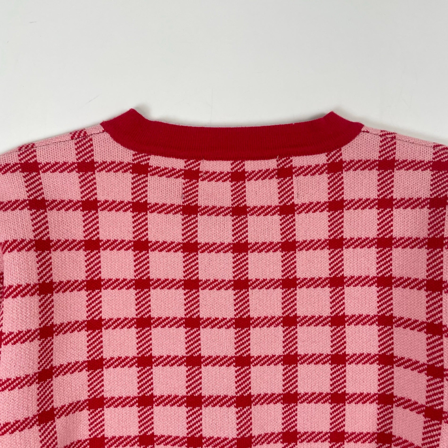 Dear Sisterhood / アンサンブルチェックカーデ 参考定価：15,000+tax SIZE：FREE