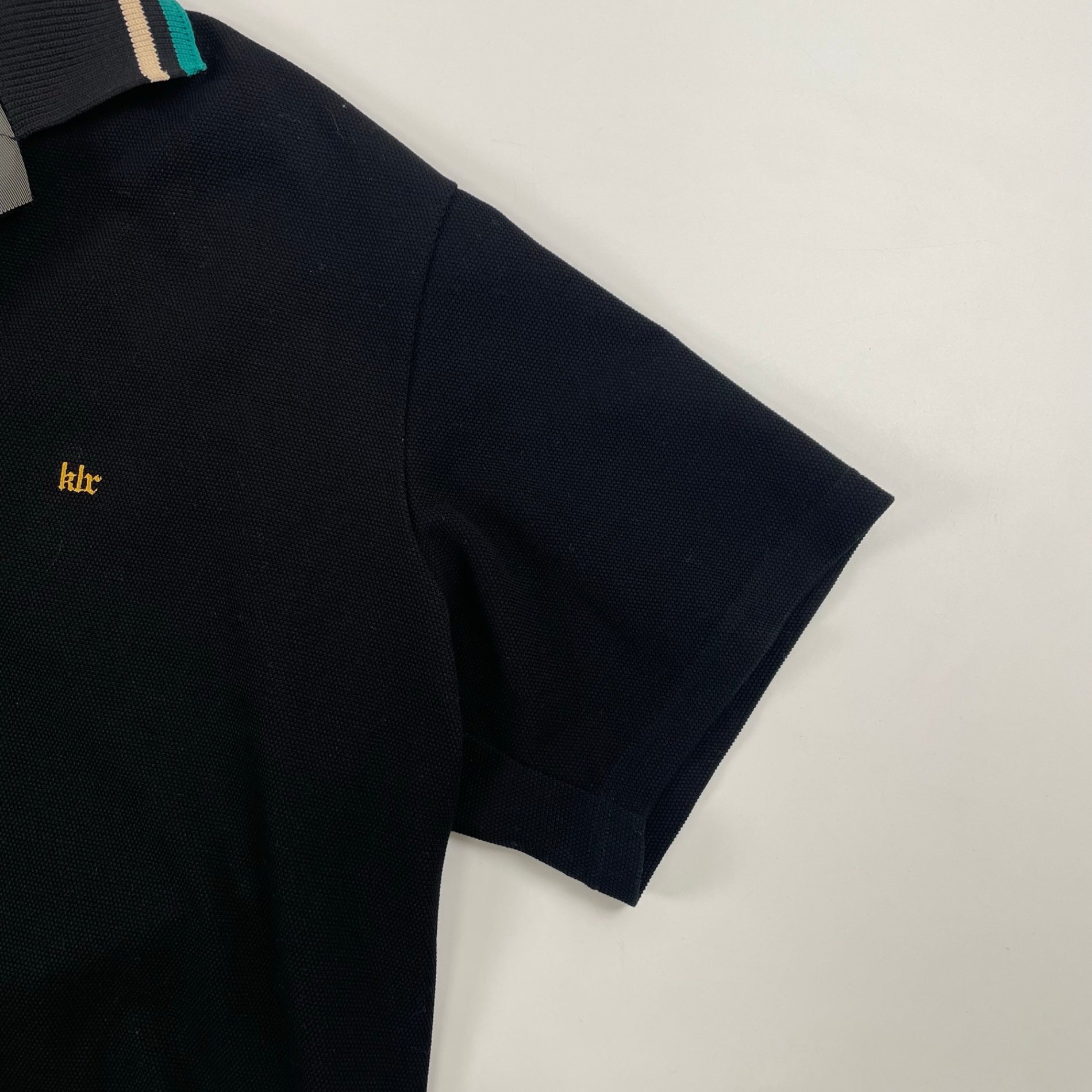 kolor / 綿ポリメッシュ ドッキングポロシャツ SIZE:3