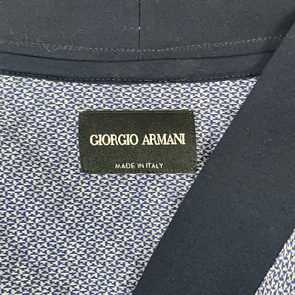 GIORGIO ARMANI / シャツディテールMIXカーディガン 参考定価：100,000程度 SIZE:39