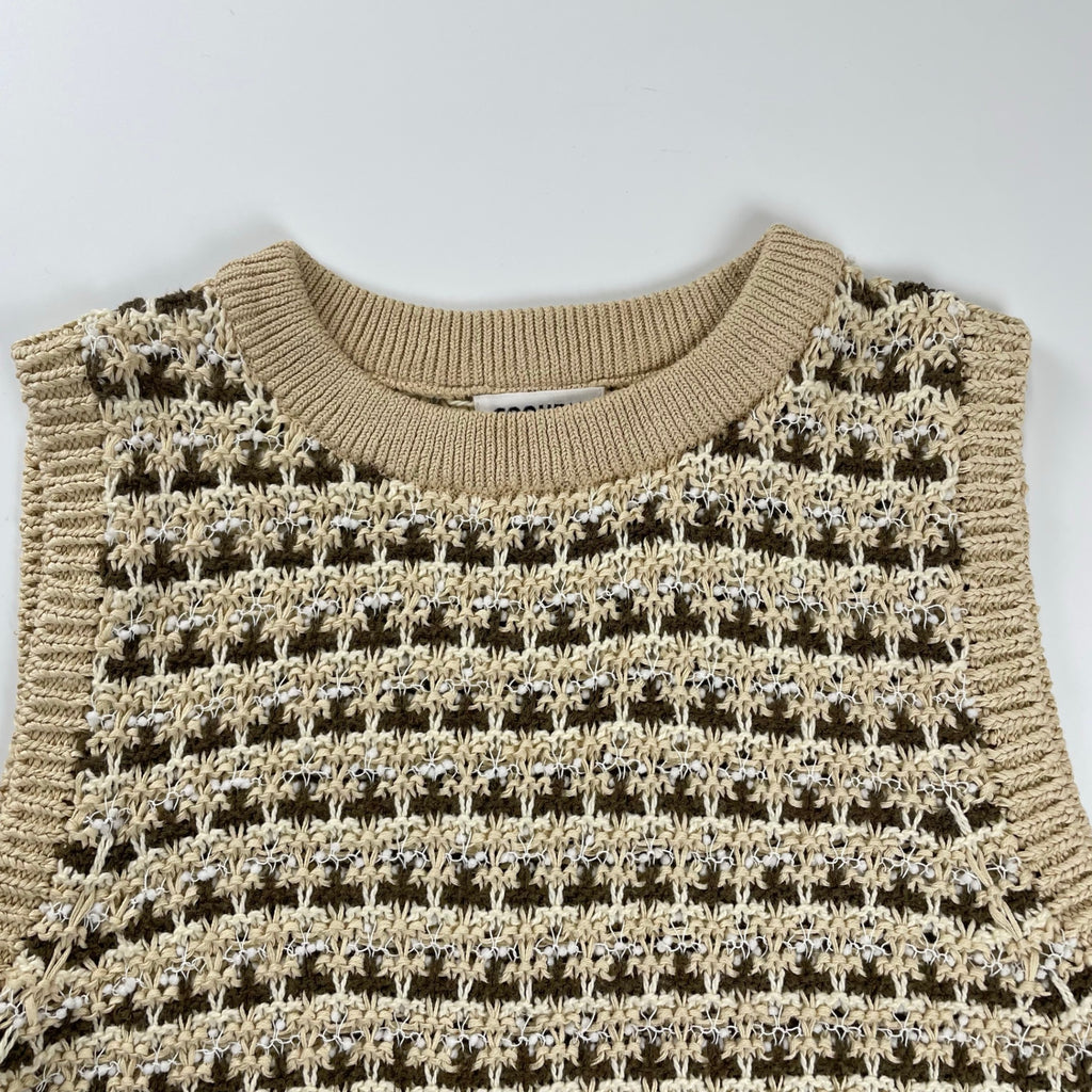 ROPE’ × COOHEM ロペ コーヘン / SUKASHI BORDER KNIT VEST 25SS 参考定価：25,000+tax SIZE:FREE
