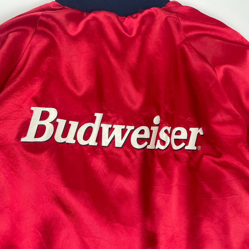 BUDWEISER バドワイザー / USA製オフィシャルスタジャン SIZE:M-L程度