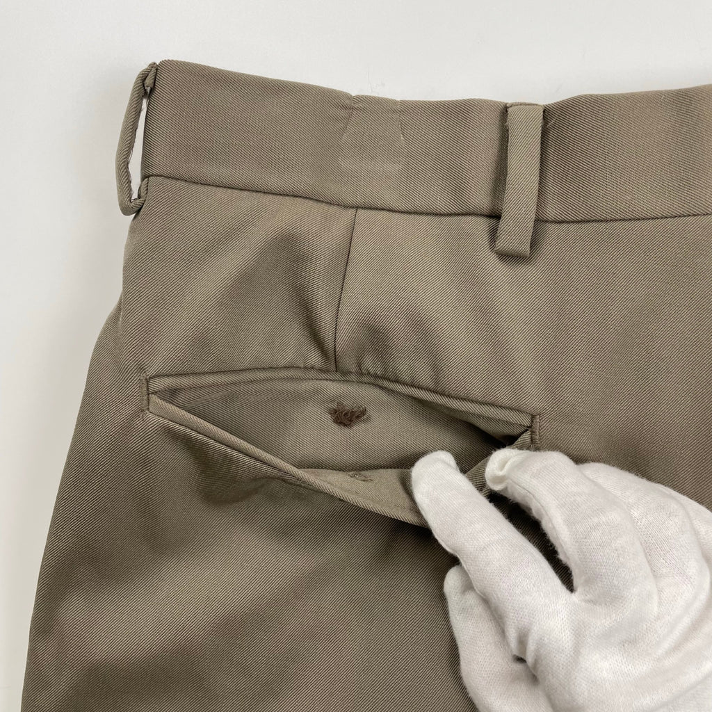 Brooks Brothers 1818 REGENT ブルックスブラザーズ / ウールギャバ 1タックスラックス SIZE：W31 L30