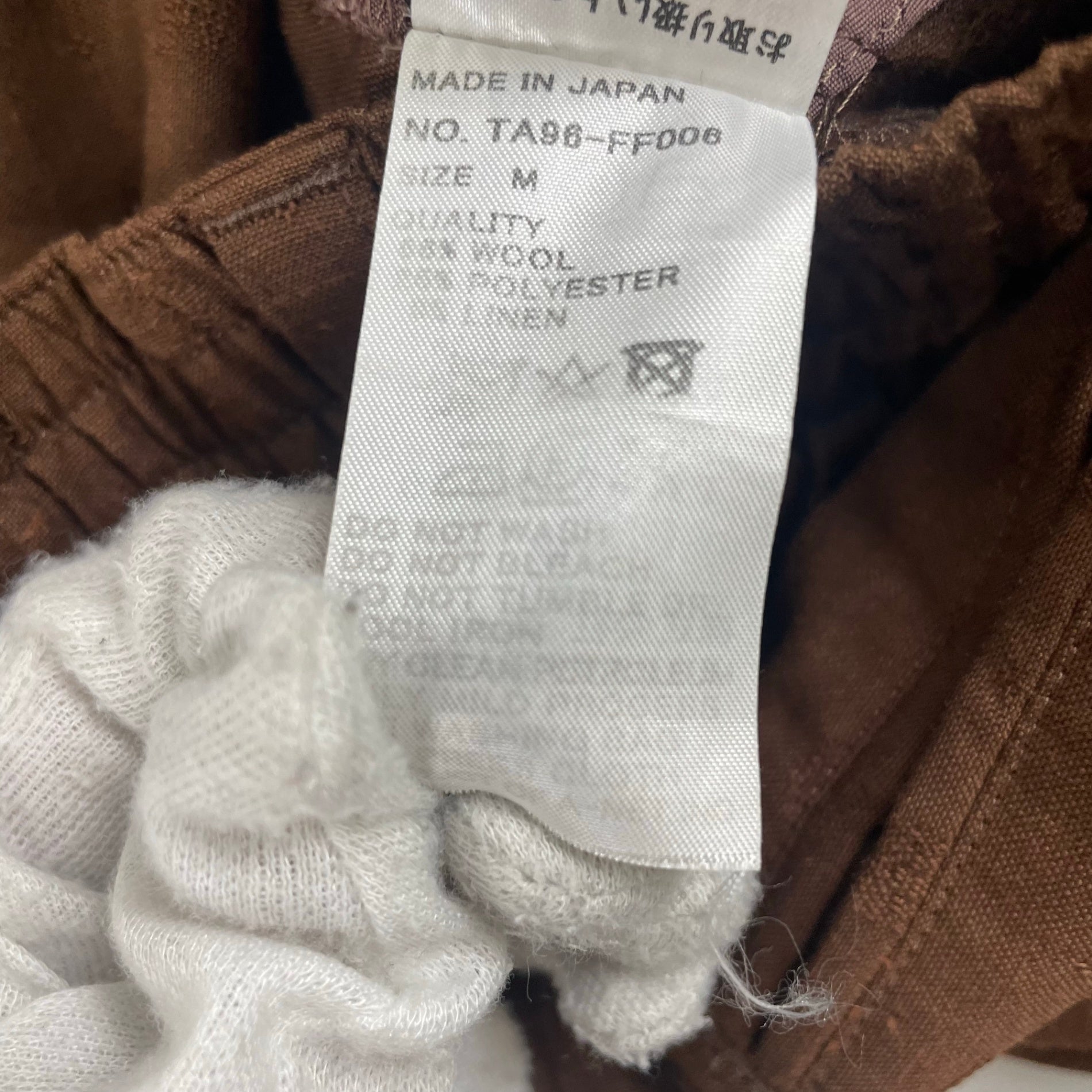 tac:tac / リネンMIX2タックパンツ Im here エイネット SIZE:M