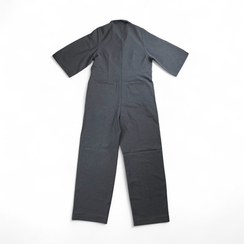 STYLE MIXER スタイルミキサー / ギャバ織 テーラーカラーオールインワン SIZE:M