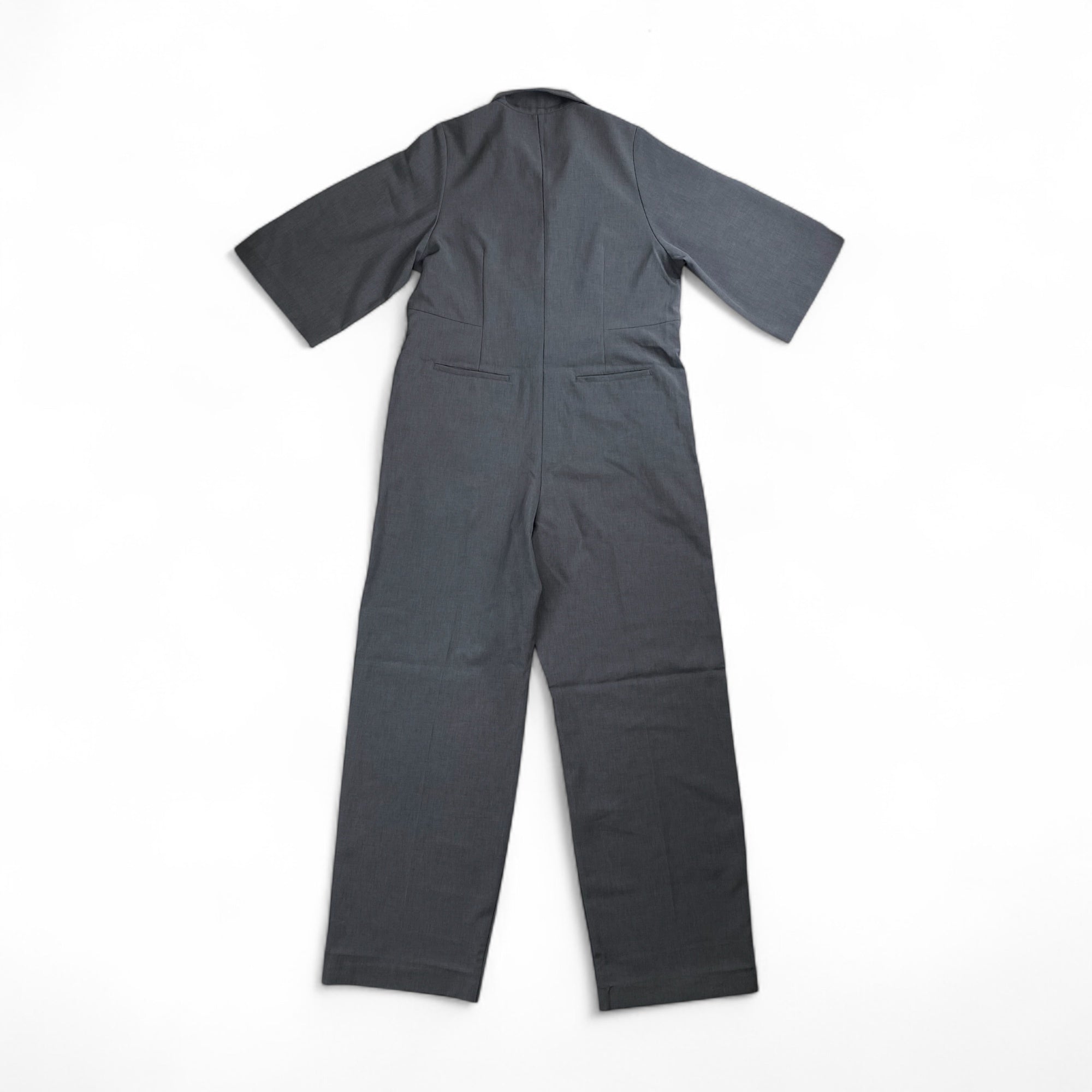 STYLE MIXER スタイルミキサー / ギャバ織 テーラーカラーオールインワン SIZE:M