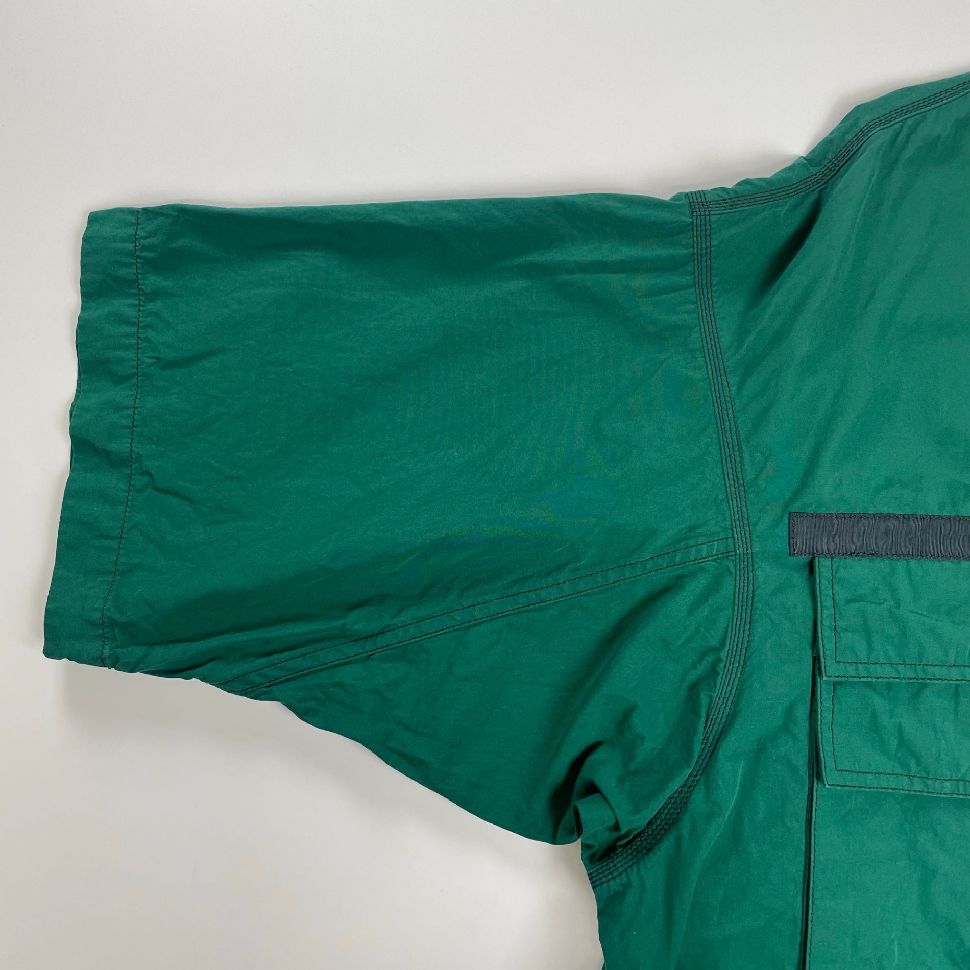 TOMORROWLAND トゥモローランド / コットンショートスリーブビッグシャツ 参考定価：24,000+tax SIZE：M