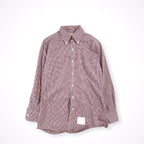 THOM BROWNE × 10 CORSO COMO COMME des GARCONS / コラボ チェック柄ボタンダウンシャツ SIZE:2