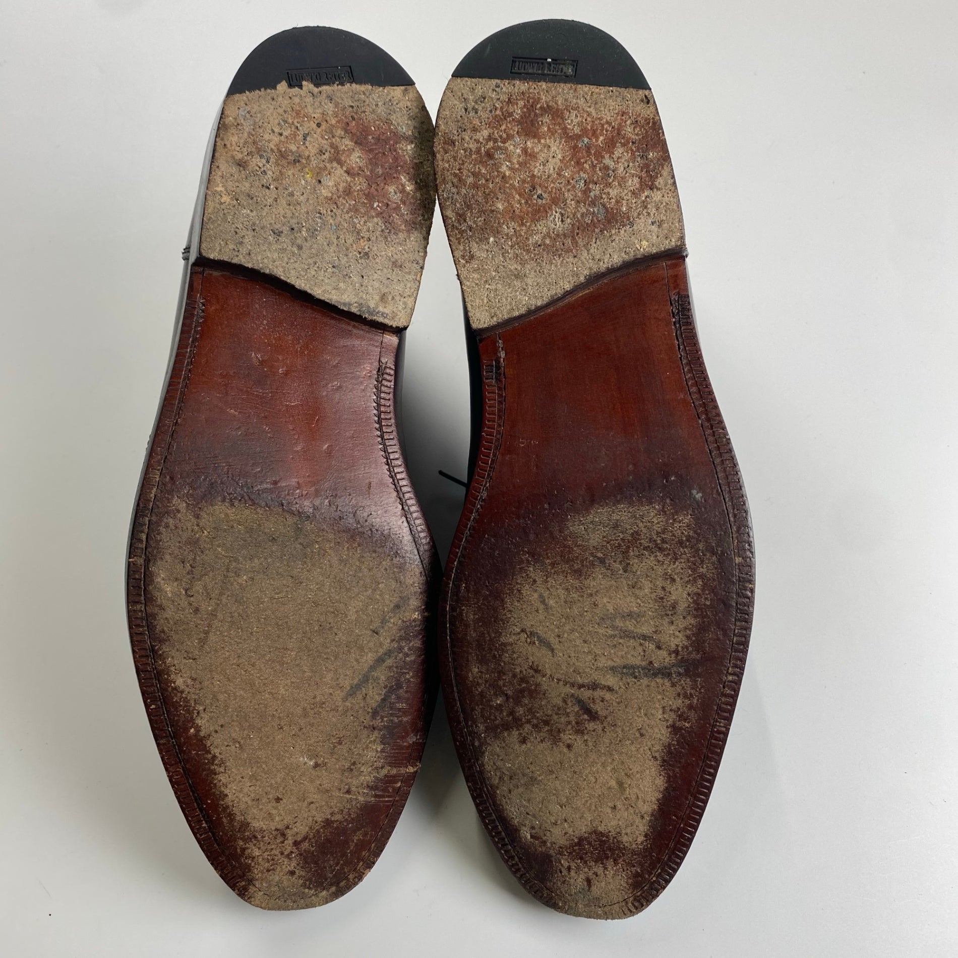 LUDWIG REITER ルーディックライター / SHELL CORDVAN コードバン チャッカブーツ バーガンディ 参考定価：150,000程度 SIZE：8(26.5-27cm)