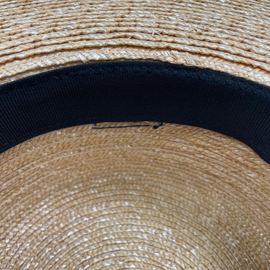 NAPRON ナプロン / ストローハット カンカン帽 参考定価：18,000程度 頭囲：58