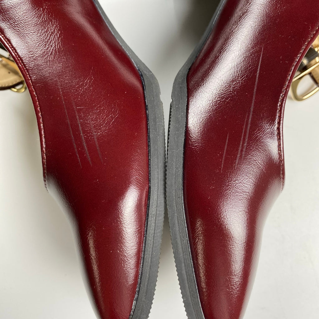 an another angelus アン アナザー アンジェラス / ストラップスクエアパンプス SIZE:M（23.5cm程度）