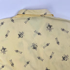 C.P. COMPANY / 8-90s オープンカラーロゴシャツ SIZE:L程度