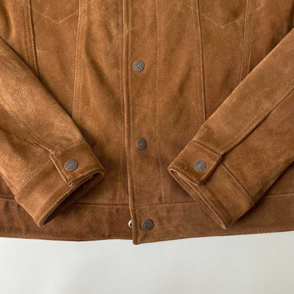 Levi's × JOURNAL STANDARD / 別注 TYPEⅢ スウェードトラッカージャケット 参考定価：48,000+tax SIZE:M