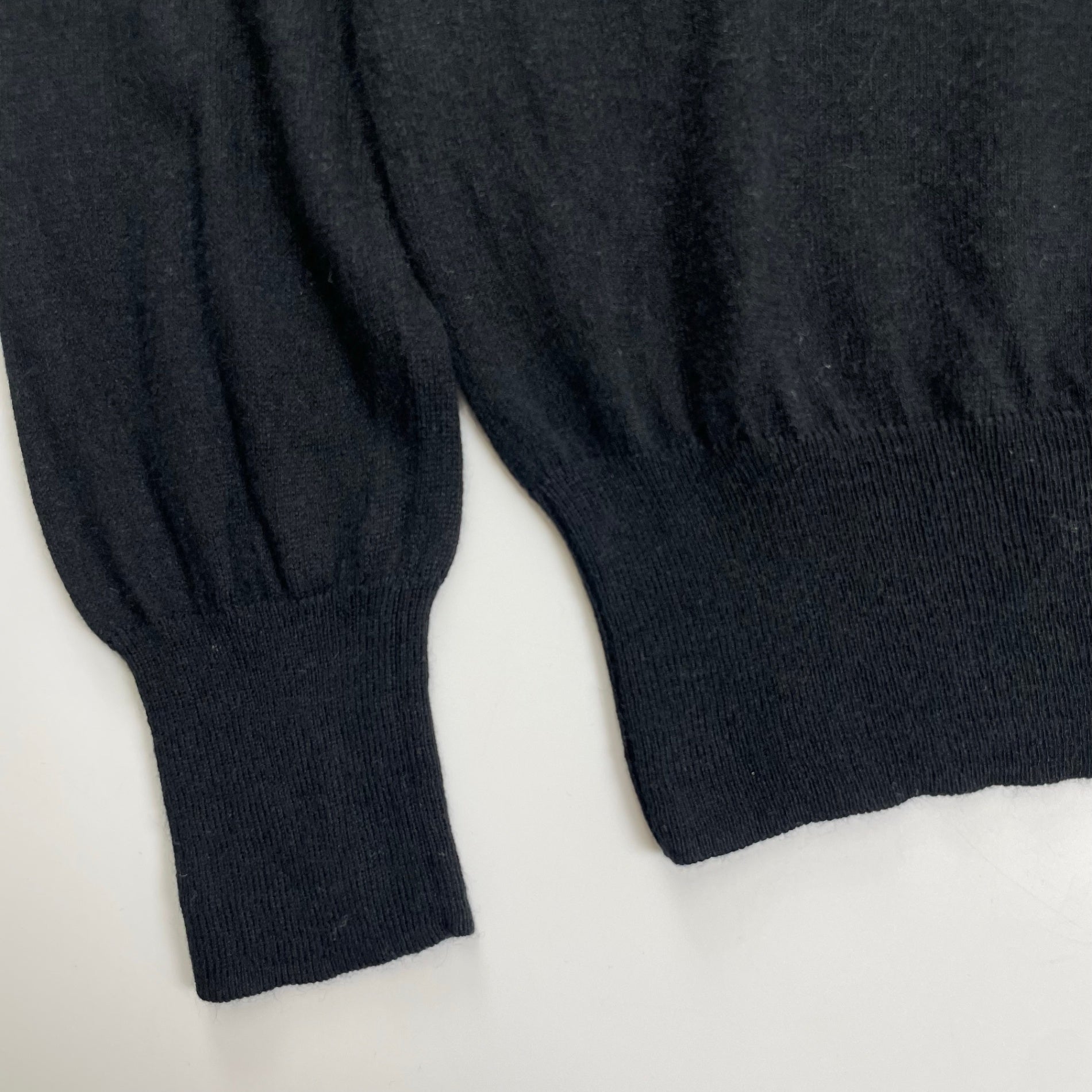 ARROW57 / 田中さんのセーター sc.p-j-t シルクカシミヤニット ブラック SIZE:XS