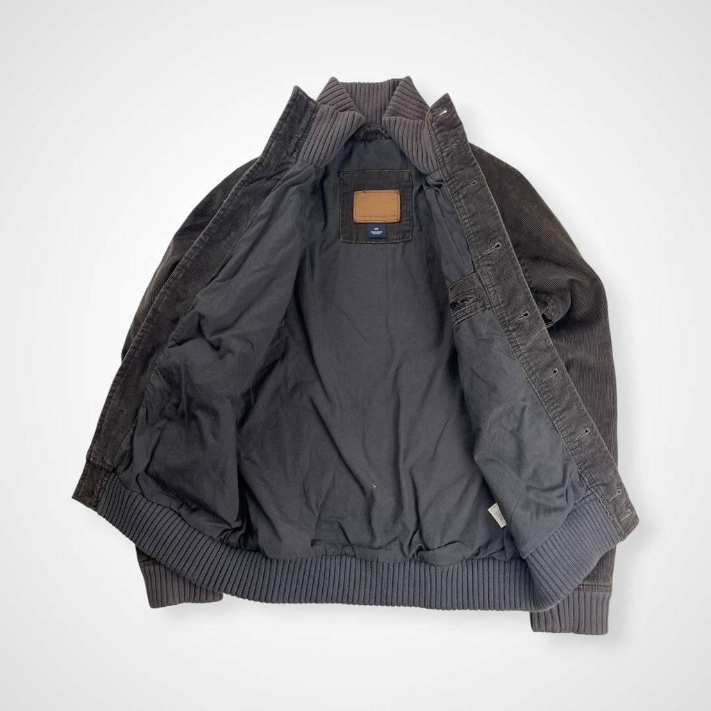 GAP ギャップ / コーデュロイブルゾン ヴィンテージ 多重ボタン ブラウン SIZE：XS