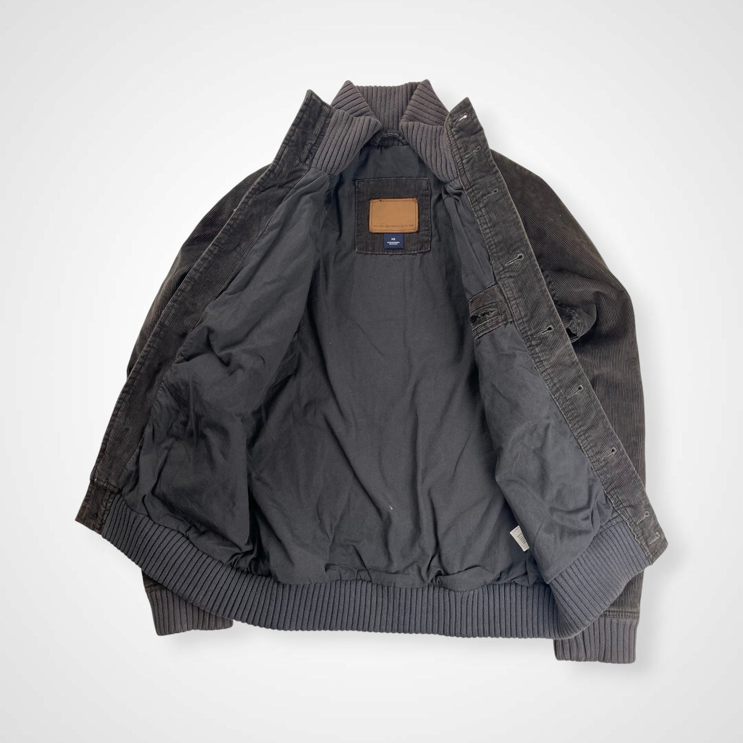 GAP ギャップ / コーデュロイブルゾン ヴィンテージ 多重ボタン ブラウン SIZE：XS