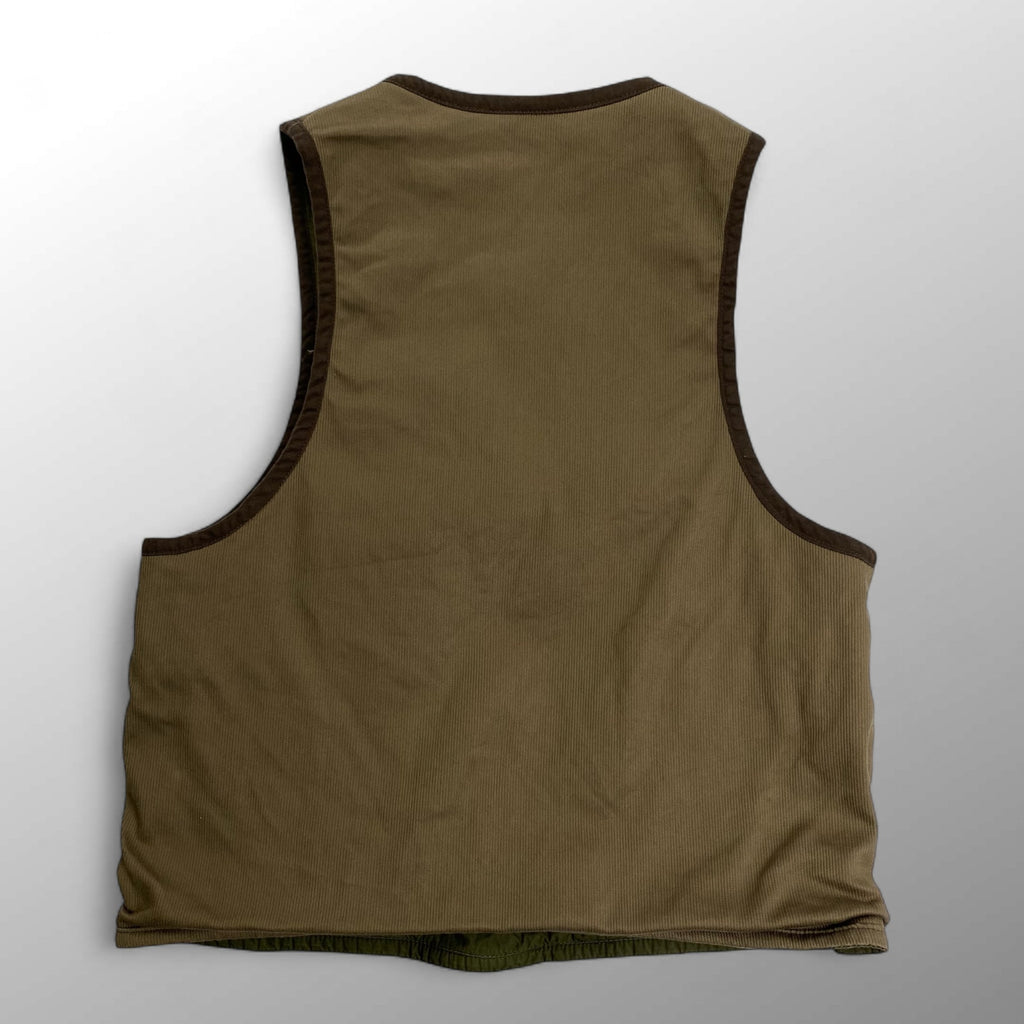 BLACK SIGN ブラックサイン / リバーシブルハンティングベスト ピケ 参考定価：30,000程度 SIZE:40(L程度)