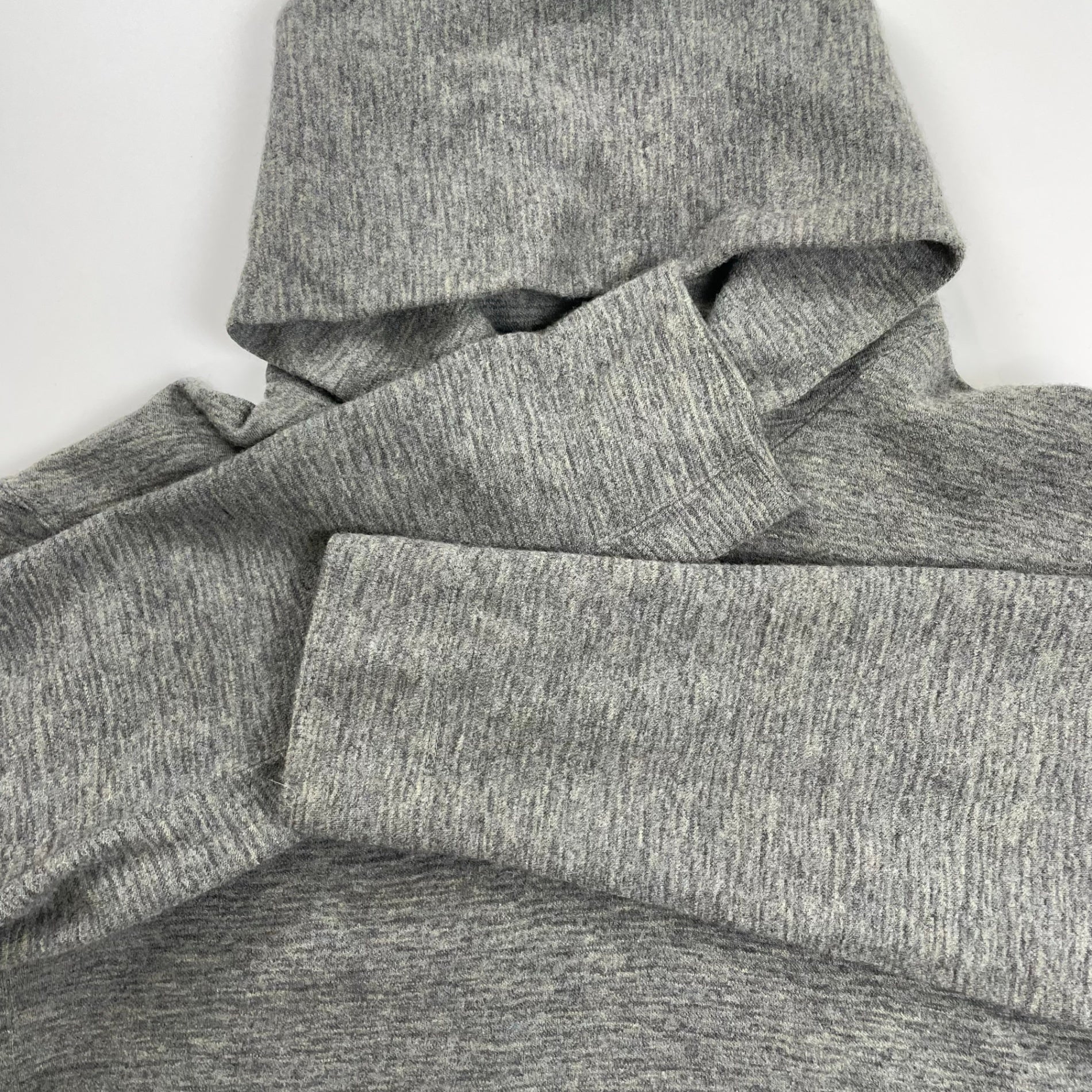 AUGUSTE-PRESENTATION オーギュスト プレゼンテーション / 圧縮ウール天竺 プルオーバーフーディー パーカー 参考定価：25,000程度 SIZE：L