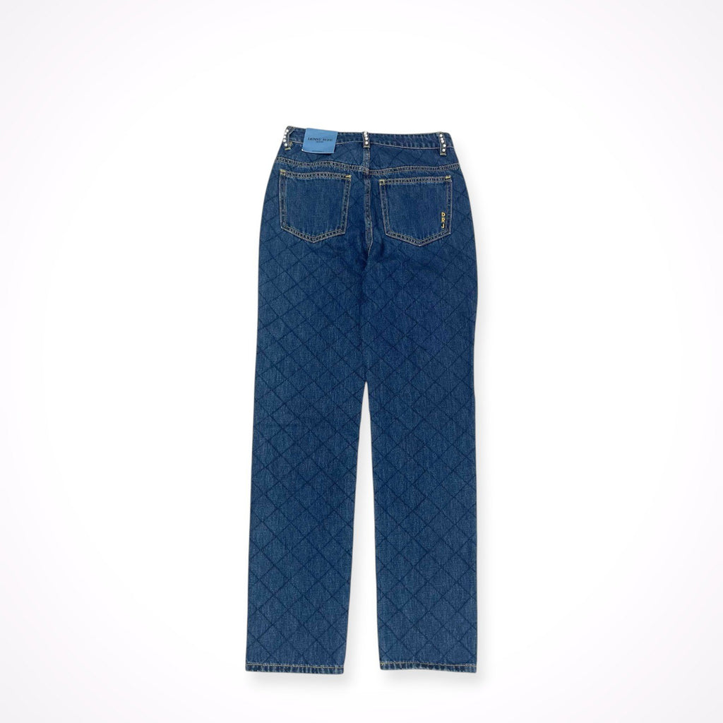 DENNY ROSE / 格子柄Fパールデニム 参考定価：32,000+tax 未使用品 SIZE:26