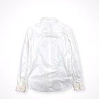 ERMANNO SCERVINO / コットンシルク フリル切替シャツ 参考定価：160,000程度 SIZE:44