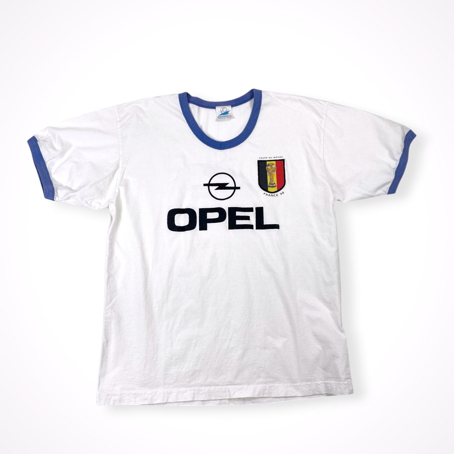 VINTAGE / 98年 フランスワールドカップ フットボールTEE SIZE:L