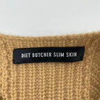 DIET BUTCHER SLIM SKIN / ロングニット 16AW 参考定価：35,000程度 SIZE:2