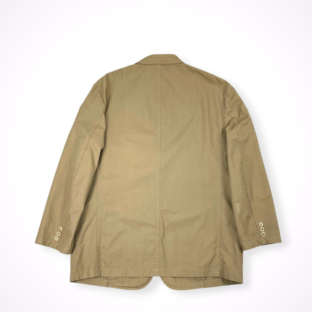 COMME des GARCONS HOMME コムデギャルソンオム / 〈田中オム〉 砂加工 90sツイルジャケット AD1995 SIZE：M