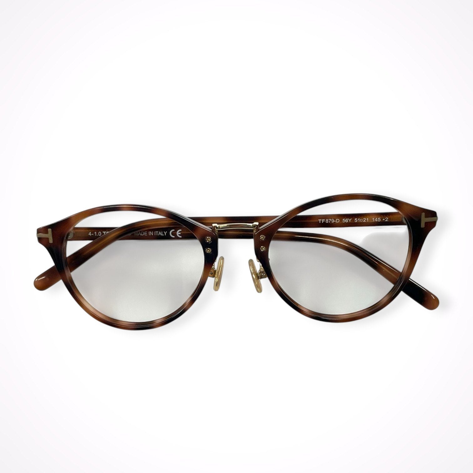 TOM FORD / ボストン型アイウェア 参考定価：63,000+tax SIZE:51□21-145