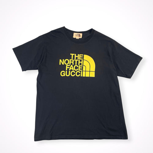 GUCCI × THE NORTH FACE / コラボロゴTEE 616036 XJDCL SIZE:XL