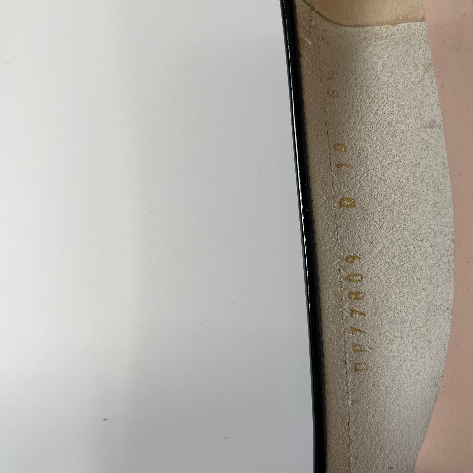 MY Ferragamo マイ フェラガモ / パテントロゴパンプス 美品 布袋付 参考定価：40,000程度 SIZE:6 1/2