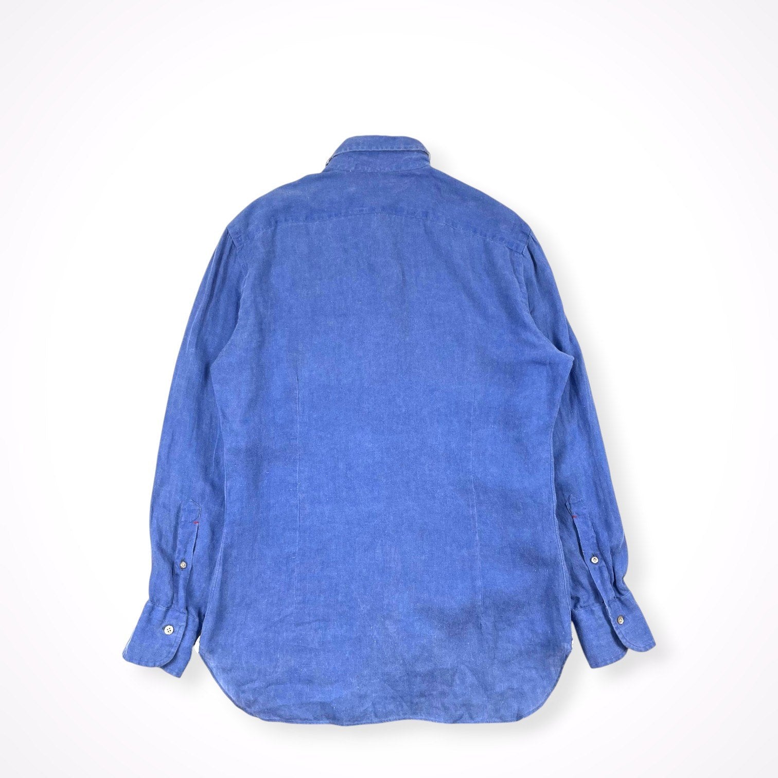 MAZZARELLI / リネンハンドフィニッシュシャツ 参考定価：40,000程度 SIZE:40