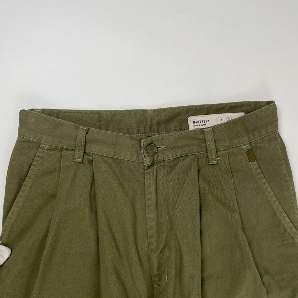 HARVESTY / エッグタックチノパンツ 参考定価：16,000程度 SIZE:2