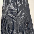 YOHEI OHNO ヨウヘイ オオノ / Faux Leather Biker Trousers 参考定価：58,000+tax SIZE:38