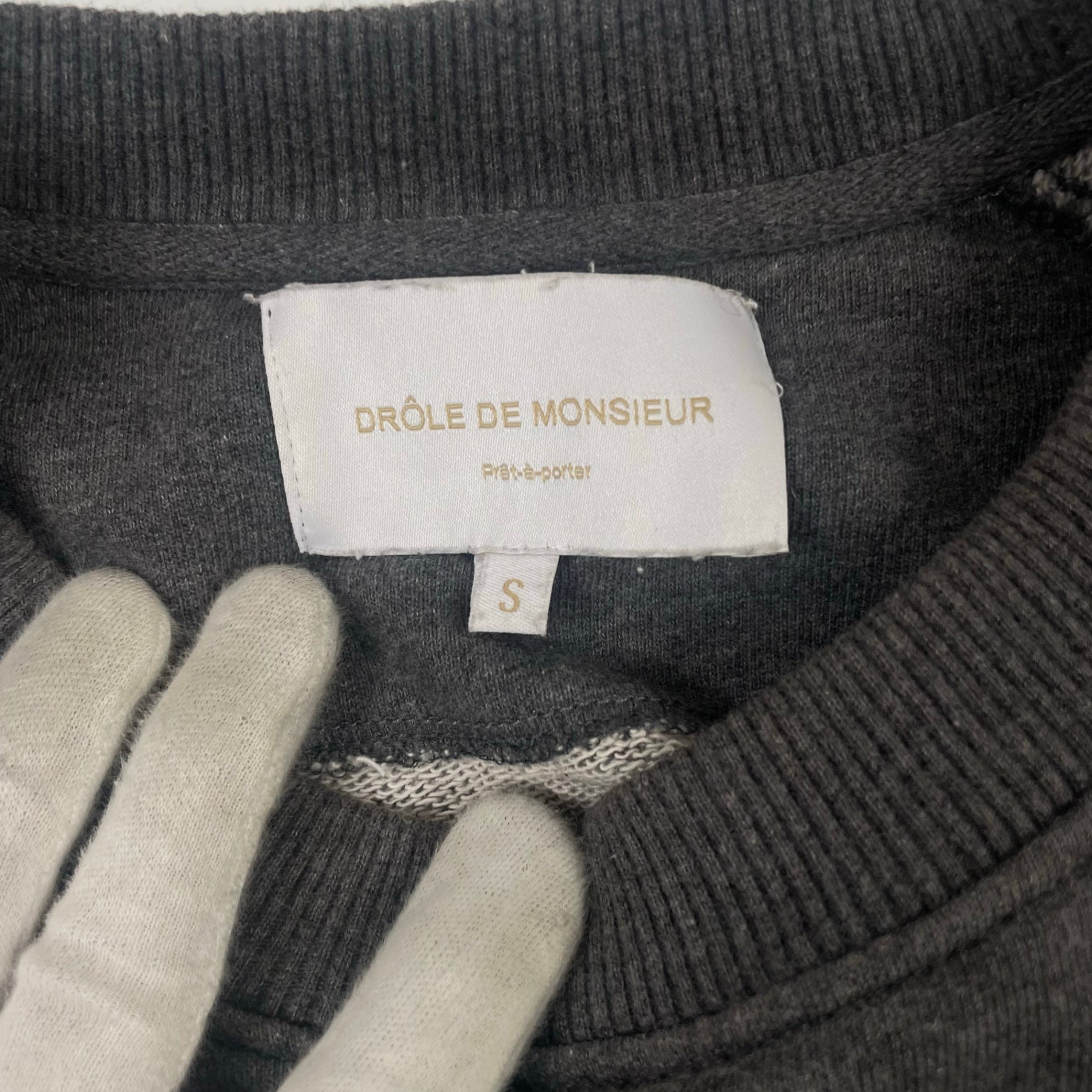 DROLE DE MONSIEUR / NOT FROM PARIS スウェット SIZE:S