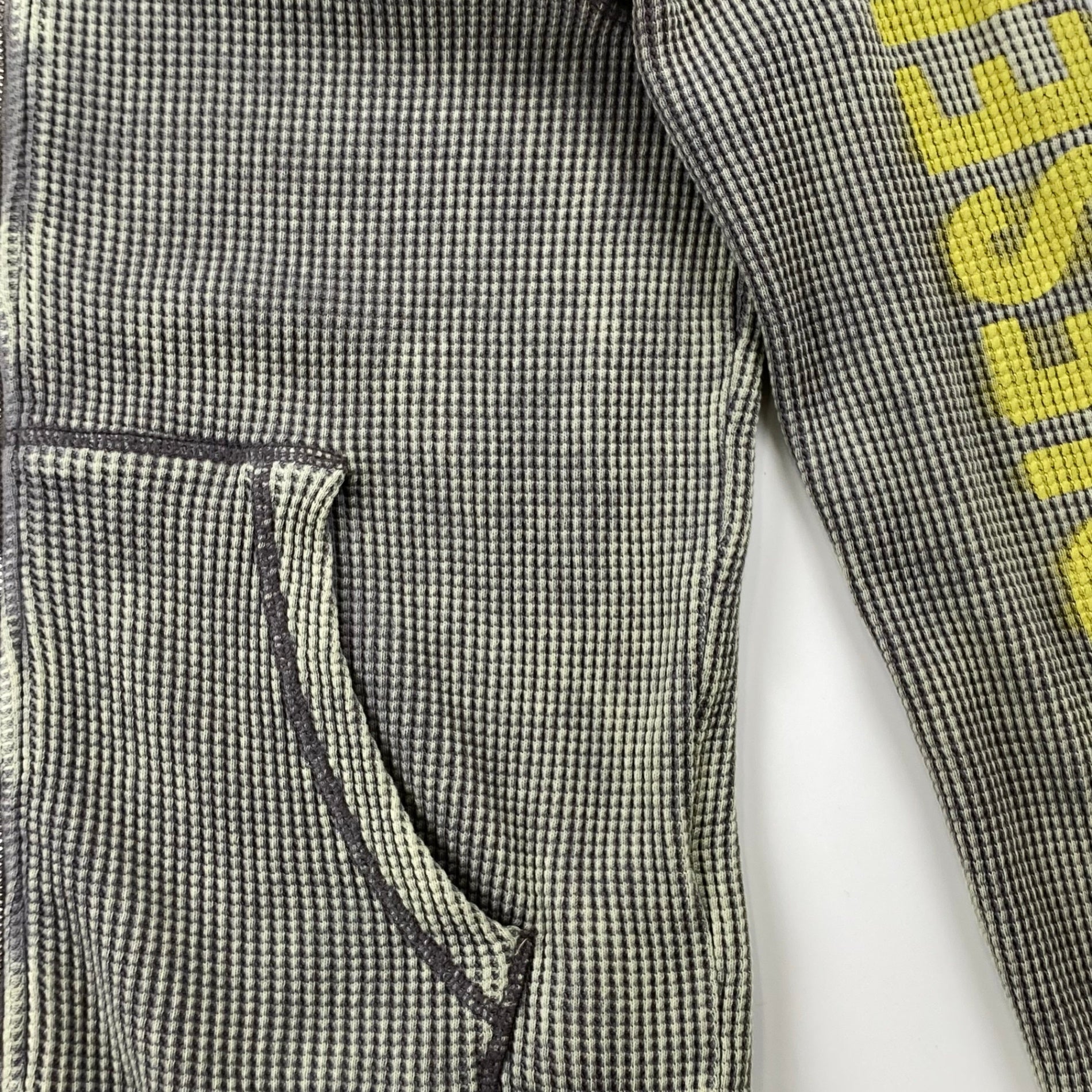 24SS DIESEL ディーゼル / S-GINAFY-ZIP ワッフル ジャケット 参考定価：45,000+tax SIZE:XS （M程度）