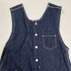 SOMETHING × FREAK'S STORE サムシング フリークスストア / コラボデニムオーバーオール 参考定価：13,630+tax SIZE:S