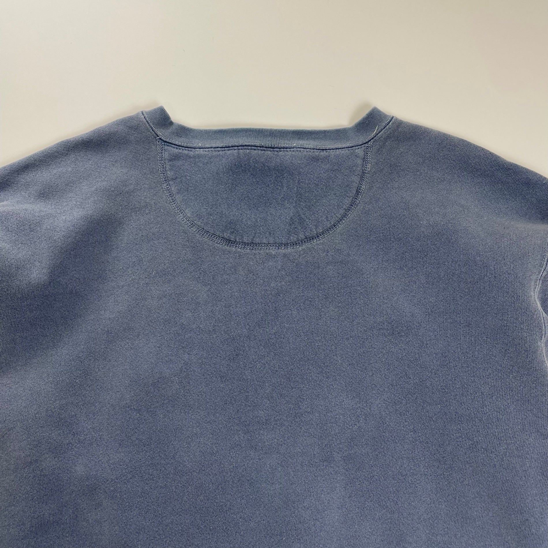 VINTAGE ヴィンテージ / 90s 刺繍スウェット ピグメントダイ アート古着 SIZE：L