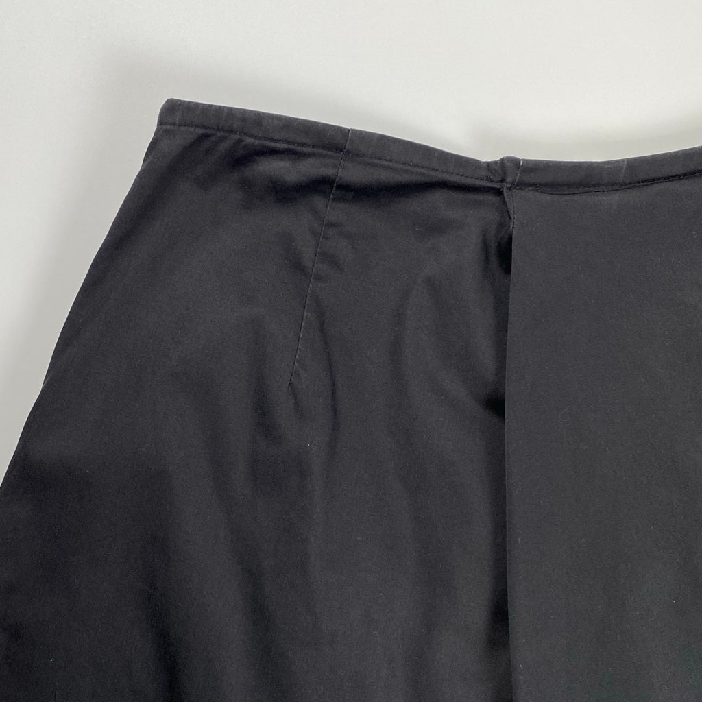 JIL SANDER ジルサンダー / スカートライク ハーフパンツ ショートパンツ ブラック SIZE：36