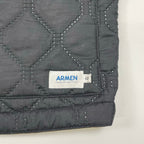 ARMEN アーメン / クルーネックキルティングジャケット 参考定価：35,000程度 SIZE:0