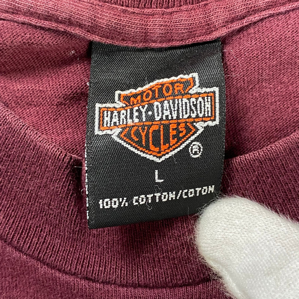 HARLEY-DAVIDSON ハーレーダビッドソン / 96年製 バーアンドシールド Tシャツ SIZE：L
