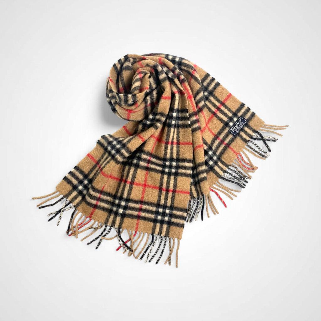 Burberry's バーバリーズ / カシミヤ100％ 英国製 ノヴァチェック マフラー