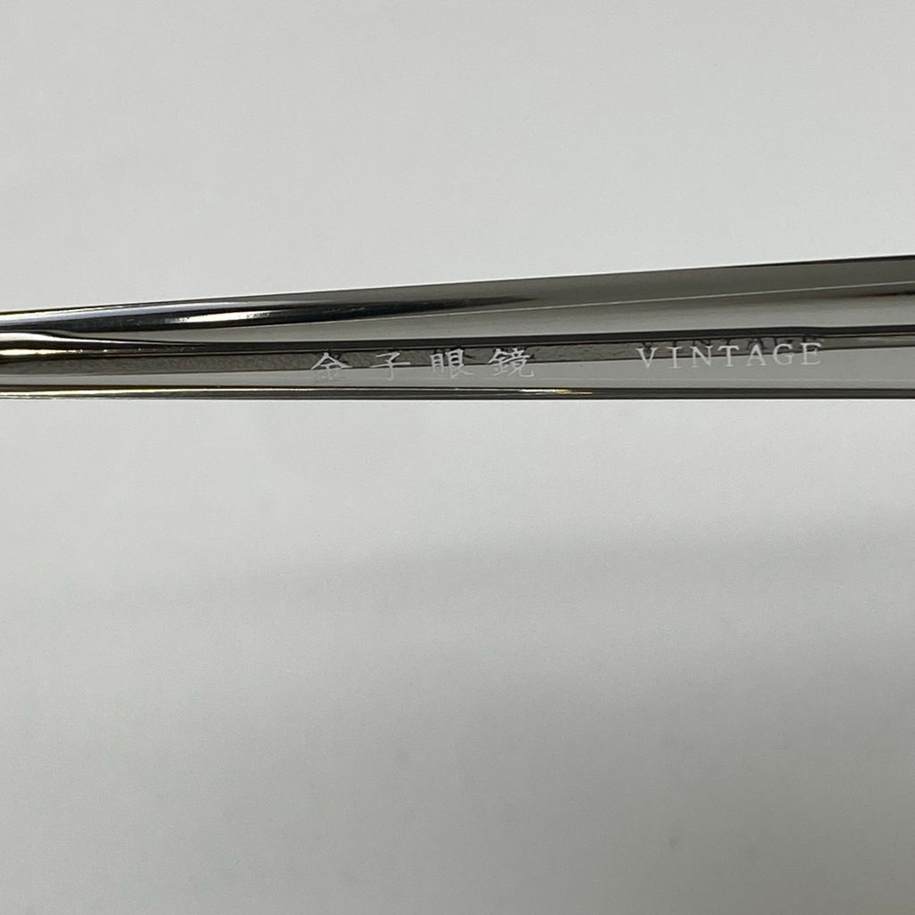 金子眼鏡 ヴィンテージシリーズ / メタルティアドロップ 度なしクリアレンズ 参考定価：64,000+tax