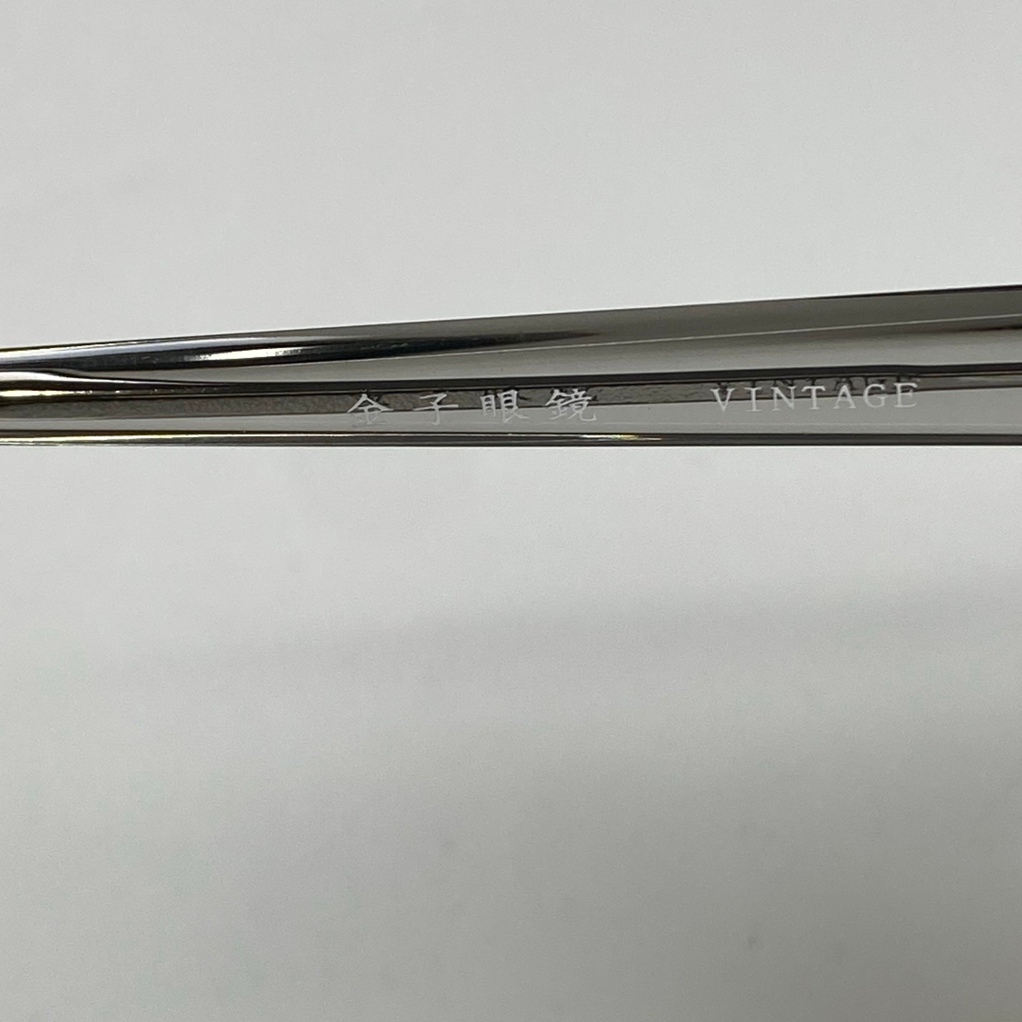 金子眼鏡 ヴィンテージシリーズ / メタルティアドロップ 度なしクリアレンズ 参考定価：64,000+tax