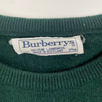 Burberry's バーバリーズ / ヴィンテージエンブレムニット スコットランド製 SIZE：38