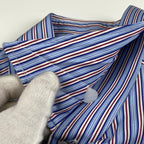 BARBA バルバ / ストライプ ドレスシャツ SIZE:39 15 1/2