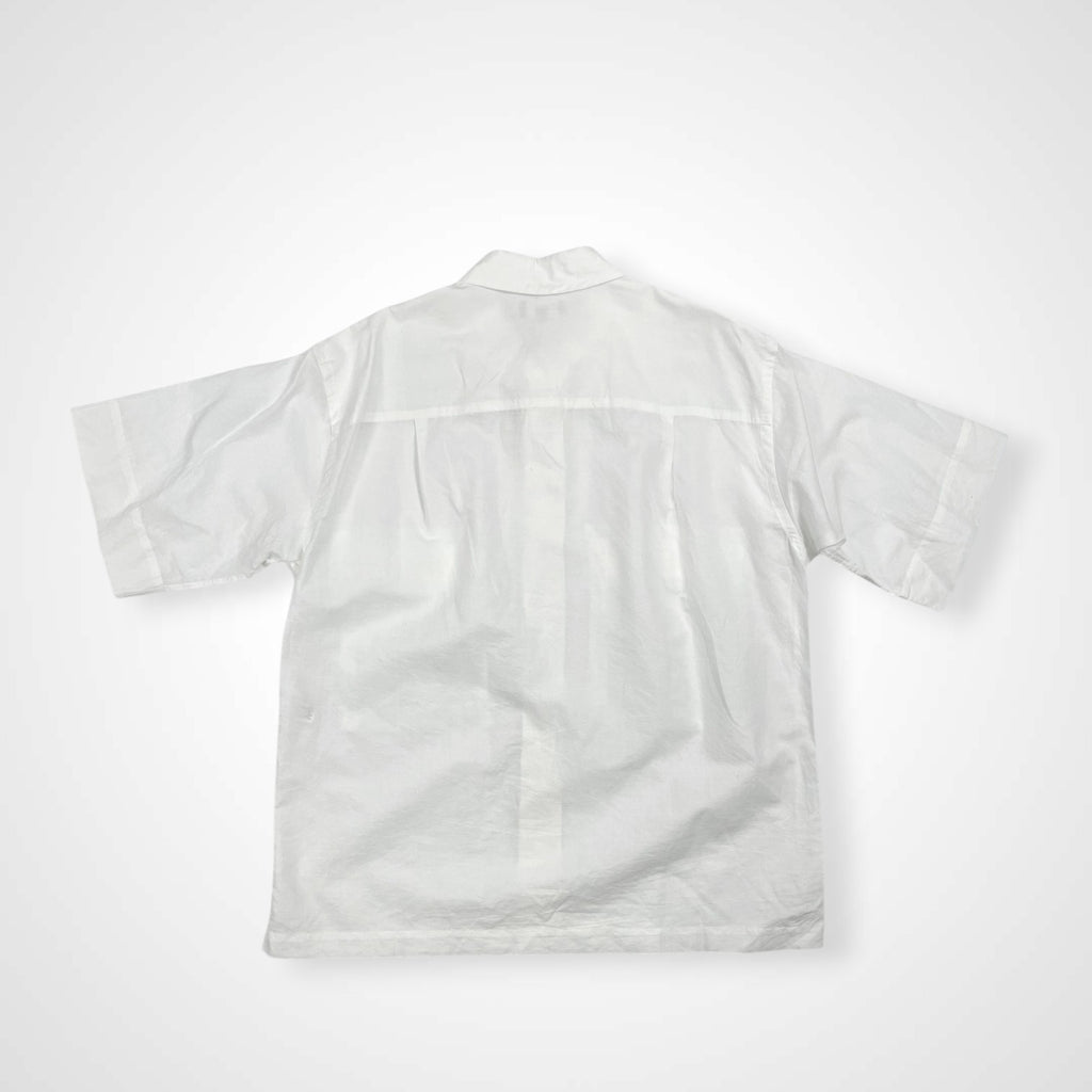 MARGARET HOWELL マーガレットハウエル / コットンリネン2ポケットシャツ 参考定価：30,000程度 SIZE:S
