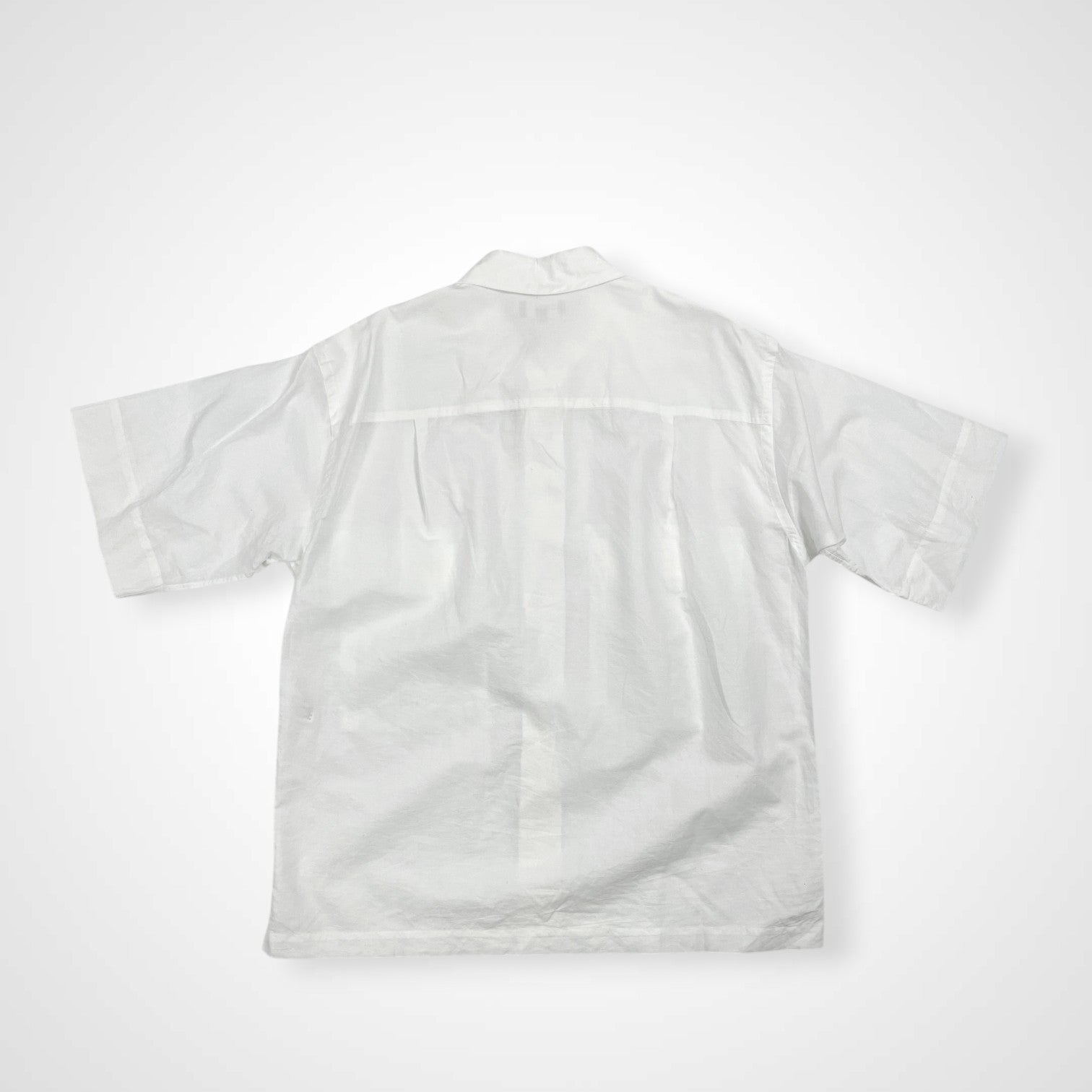 MARGARET HOWELL マーガレットハウエル / コットンリネン2ポケットシャツ 参考定価：30,000程度 SIZE:S