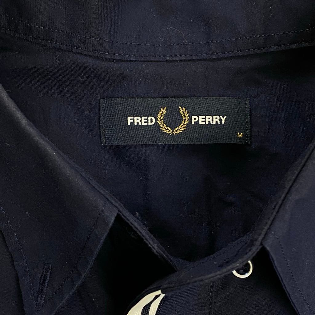 FRED PERRY フレッドペリー / TAPED PLACKET SHIRT エンブレム シャツ 参考定価：14,000+tax SIZE:M