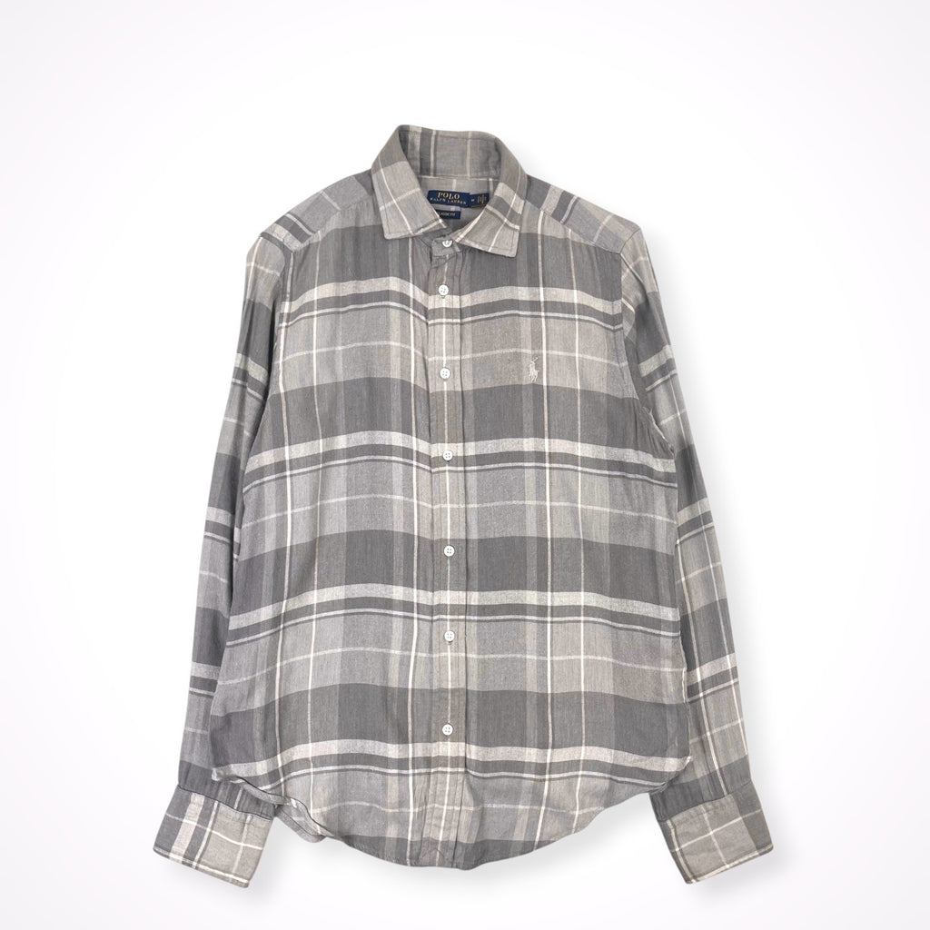 POLO RALPH LAUREN / インド製コットン ダブルガーゼシャツ 参考定価：24,000程度 SIZE:M