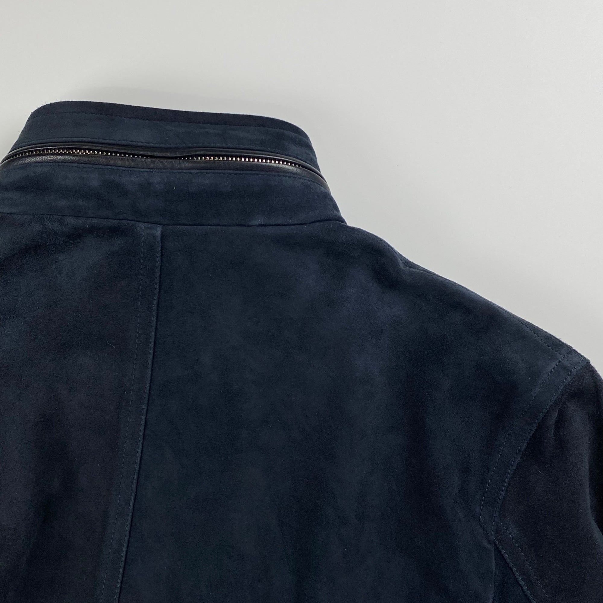 【干場 義雅さん別注】 SANNINO サンニーノ / M-65タイプ ラムレザー スエード ジャケット SIZE：48