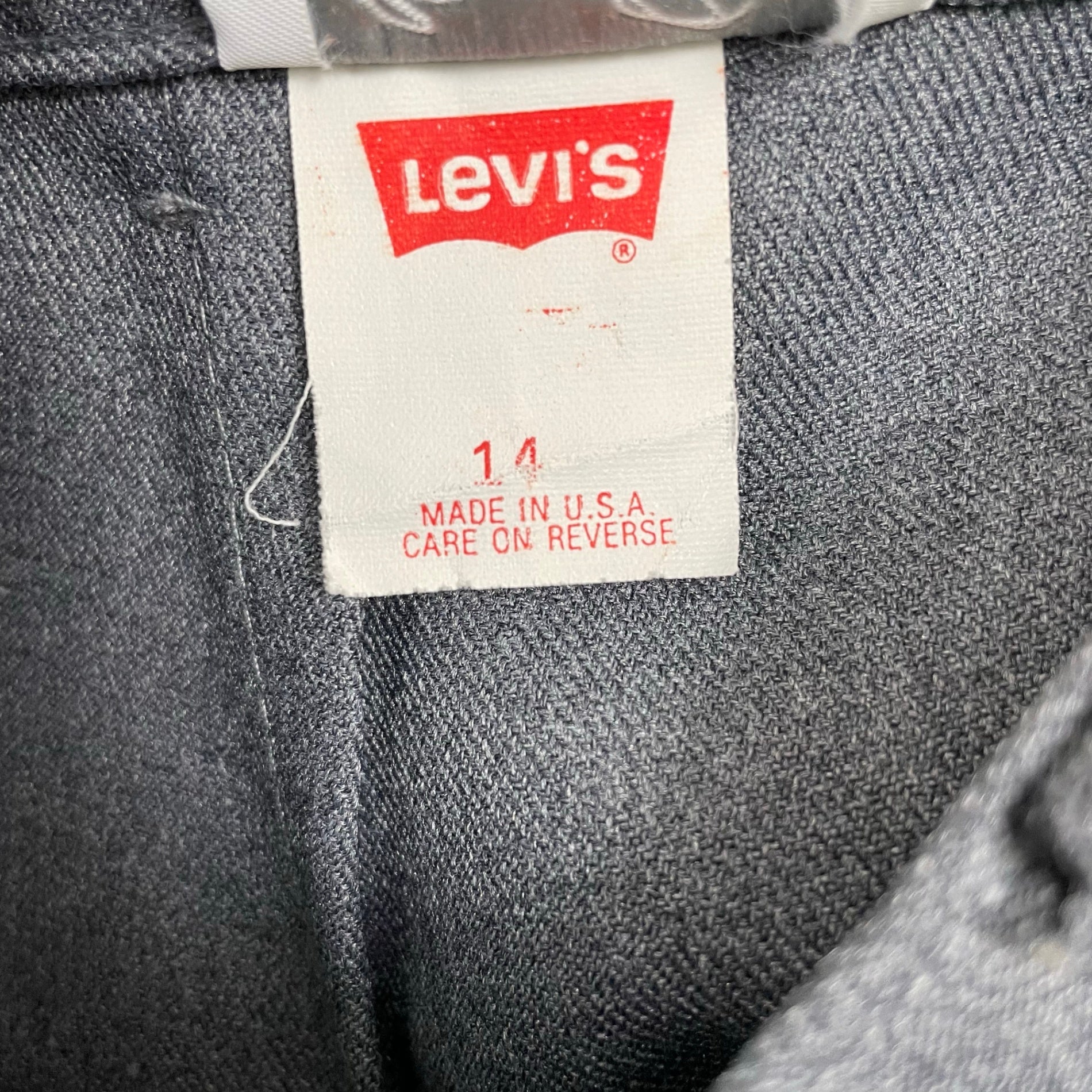 VINTAGE ヴィンテージ / 〈Levi's リーバイス〉 USA製 bend overスラックス SIZE:14